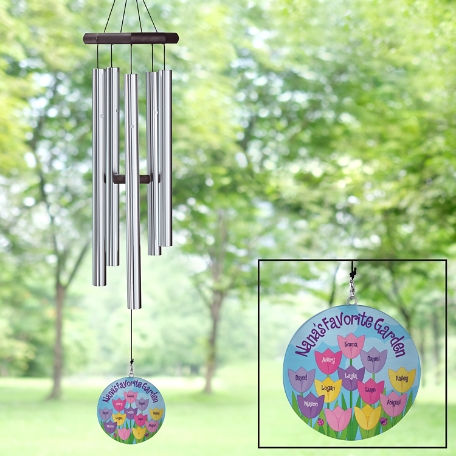 Tulip Garden 30 inch Wind Chime
