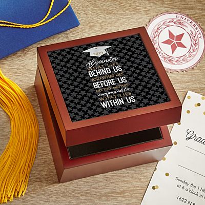 What Lies Within Graduation Keepsake Box