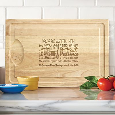 Recipe for a Special Someone Wood Cutting Board