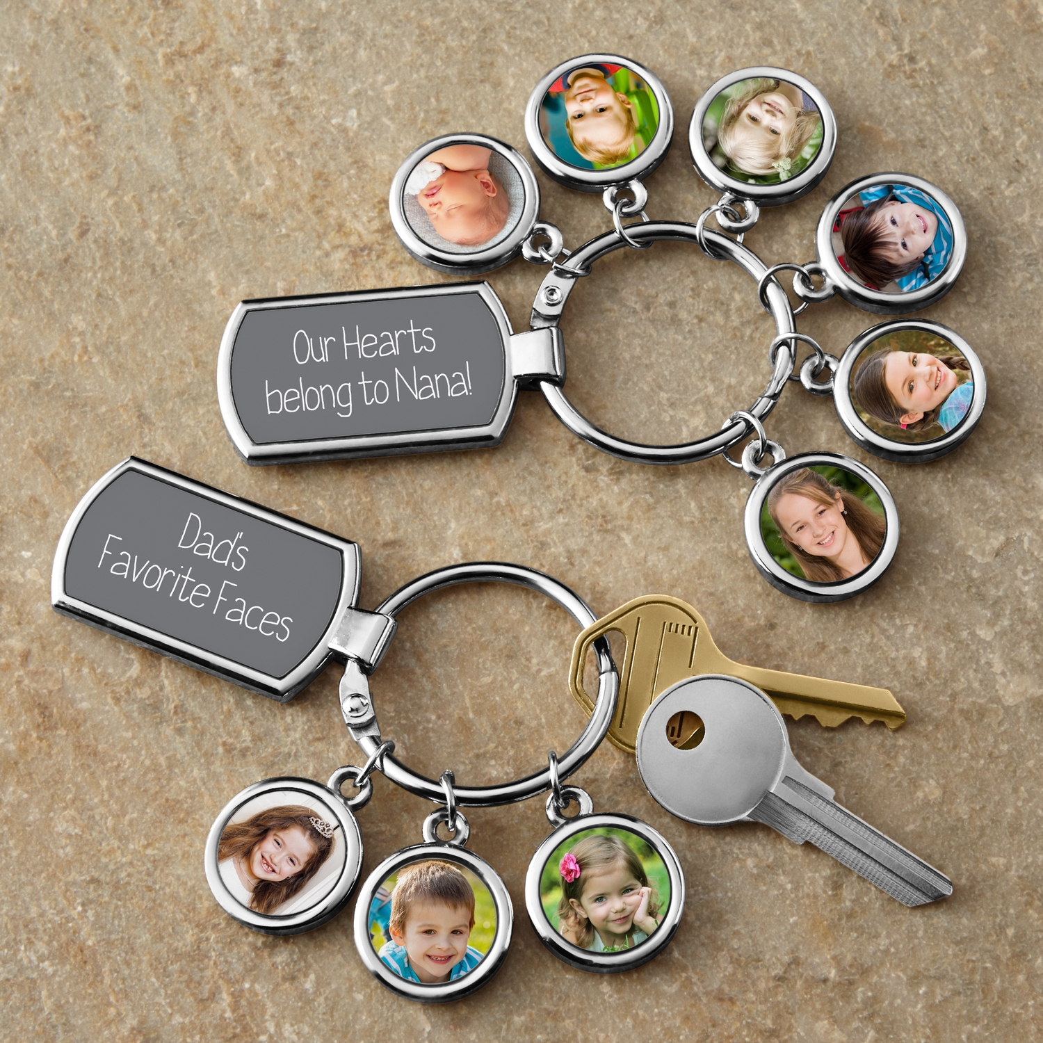 Customize Metal Keychain – Clusters Customize Gifts