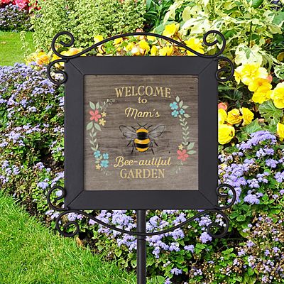 Bee-autiful Garden Stake