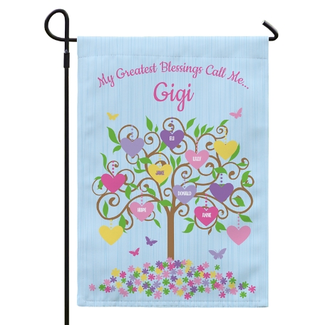 Branches Bloom with Love Garden Flag w/Stake