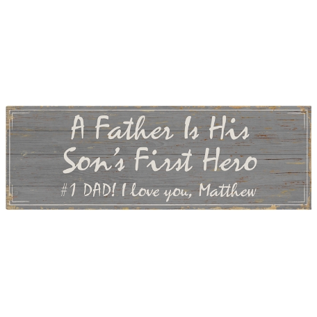 First Memories Canvas - Gray - Son