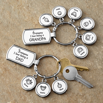 Family Love Personalized Keychain