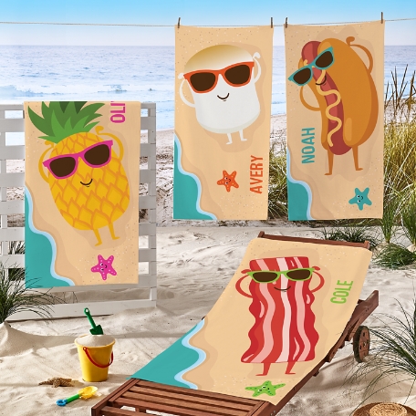 Gettin' Toasty Beach Towel