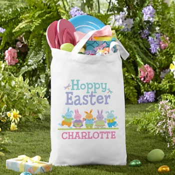 Bunny Parade Tote Bag