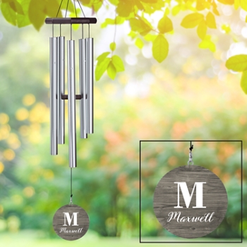 Initial & Name 30 inch Wind Chime