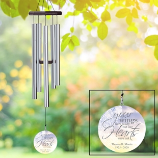 Memorial Wings Wind Chime