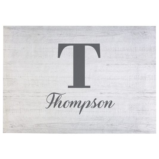 Oversized Initial & Name Outdoor Mat