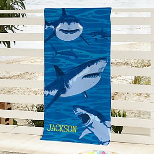 Shark Attack Beach Towel - Standard