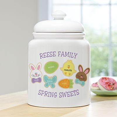 Sweet Bunny Treats Cookie Jar
