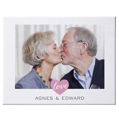 True Love Photo Canvas - 11x14 - Horizontal