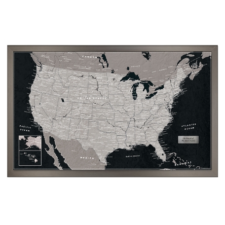 Urban Slate Destination Traveler Map