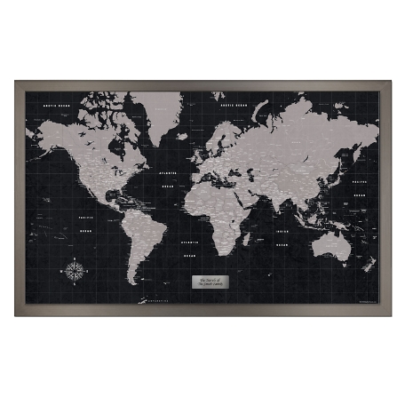 Urban Slate Destination Traveler Map