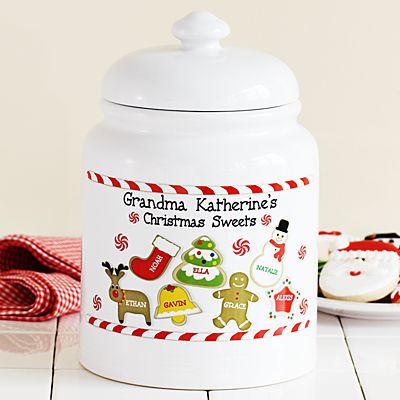 Christmas Sweets Cookie Jar
