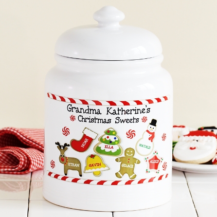 Download Christmas Sweets Cookie Jar Personal Creations