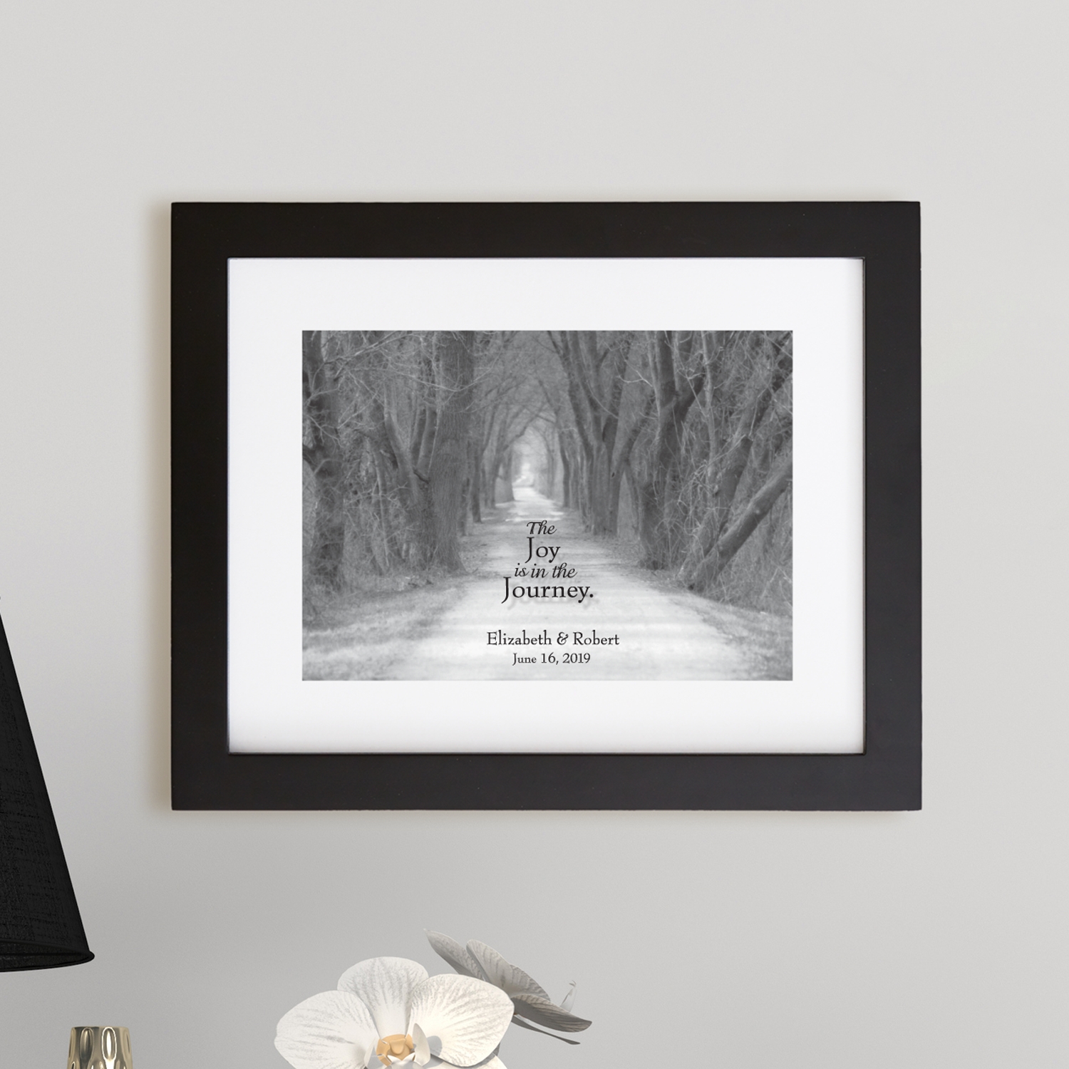 The Beauty of the Journey Personalized Framed Prints