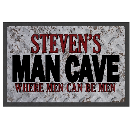 Man Cave Doormat-24x36