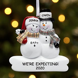 We're Expecting Couple Ornament