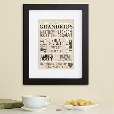 Our Grandkids Framed Print