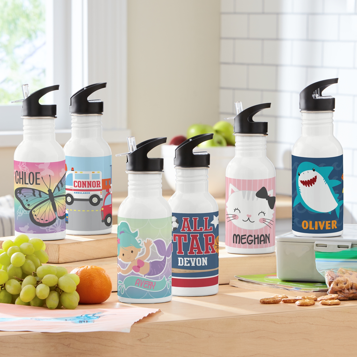 Fun Graphic Water Bottles