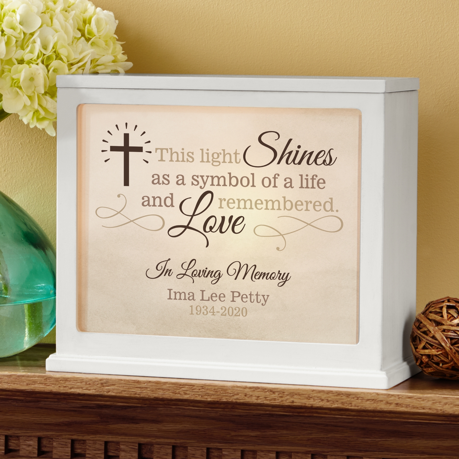 Download Your Light Shines Bright Memorial Accent Light Personal Creations