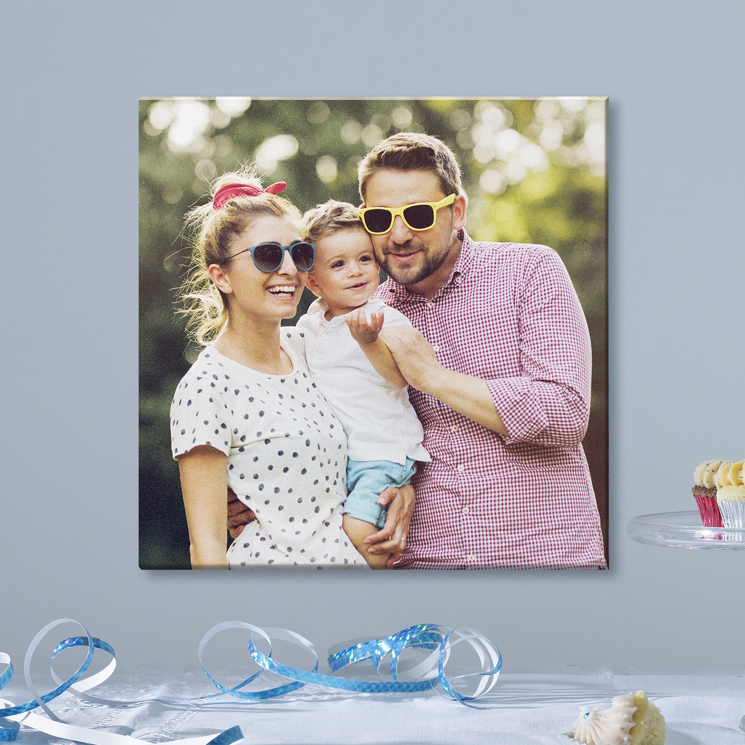 Birthday Gift Photo Canvas