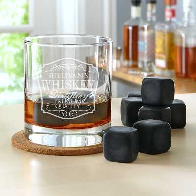 Chilled Personalized Whiskey Glass