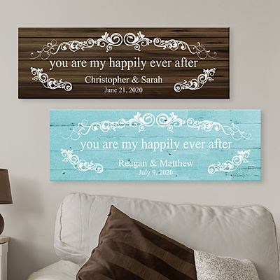 You Are My Happily Ever After Canvas