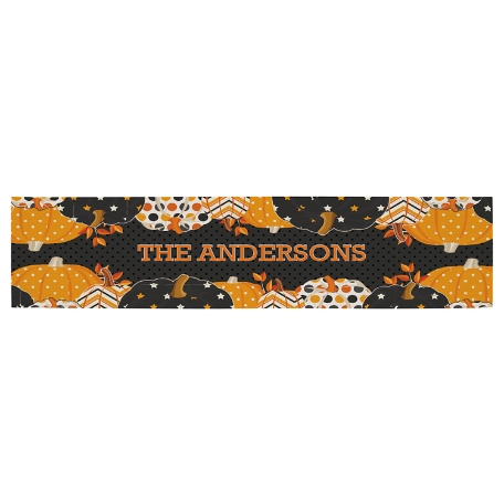 Pattern Pumpkin Table Runner