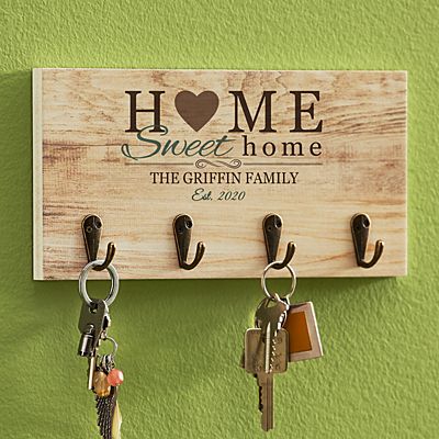Personalised first new home housewarming present wedding gift plaque keepsake