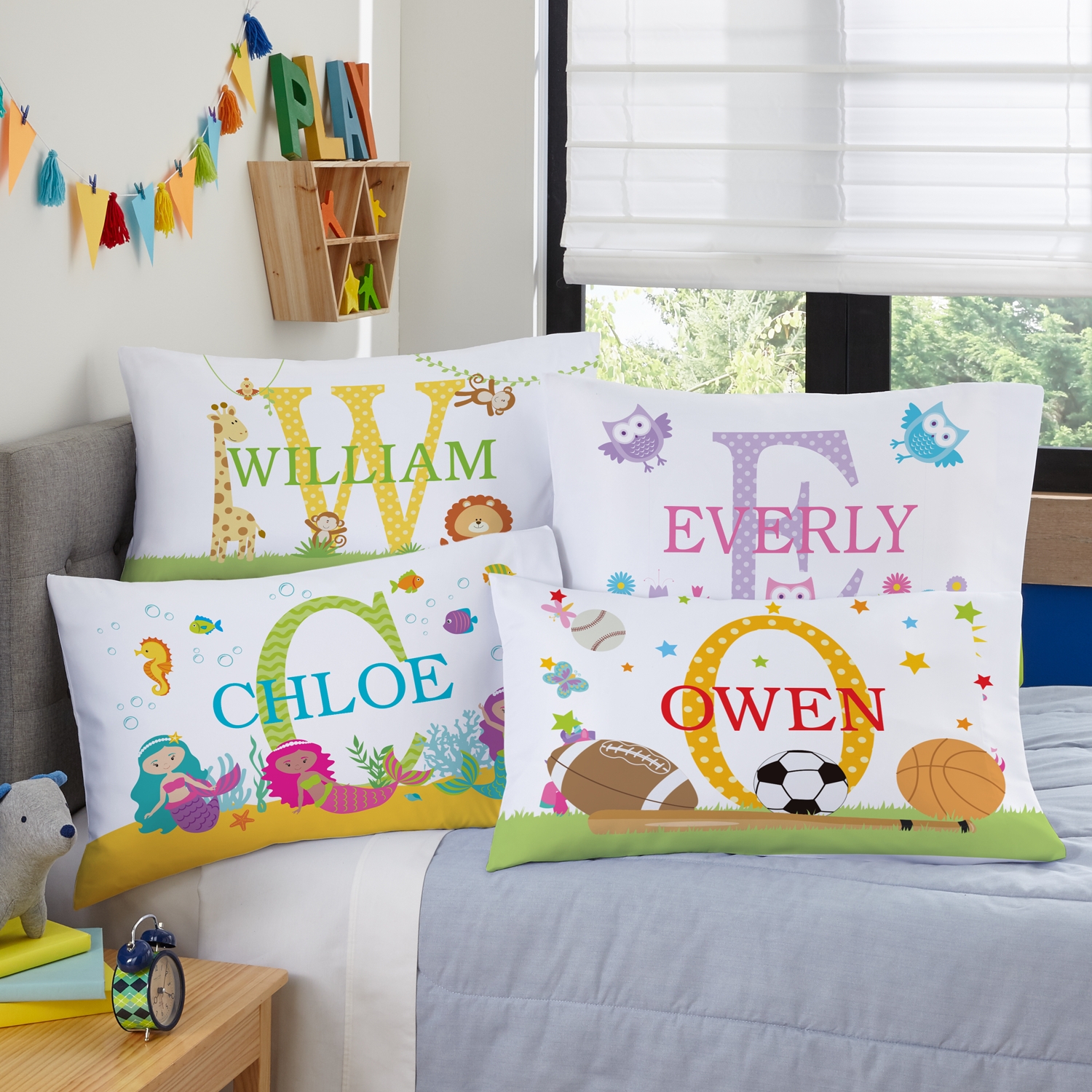 Personalized pillowcases for store kids