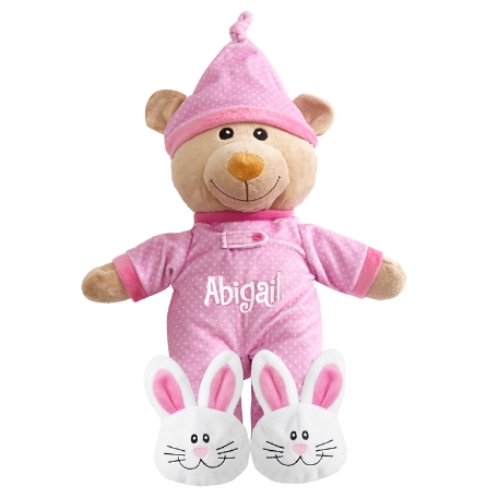 Pajama Teddy Bear - Pink