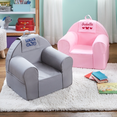 embroidered kids chair