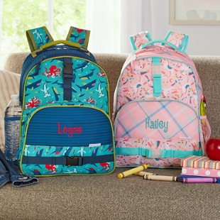 Custom made backpacks outlet for school