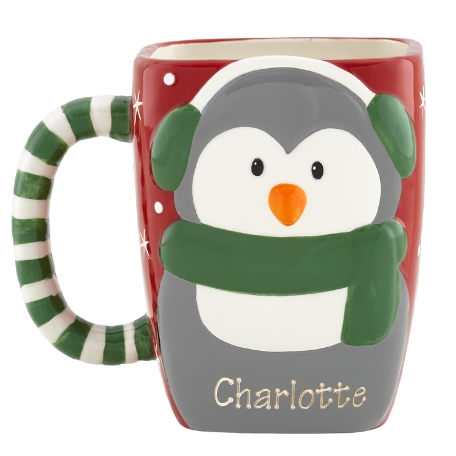 Festive Friends Christmas Mug - Penguin           