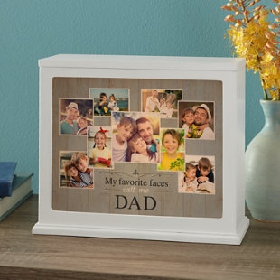 Personalised, Acrylic Photo Frame with Transparent Background for  Anniversary, Birthday Gift Love