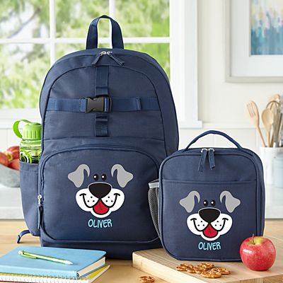 Big Face Navy Backpack Collection