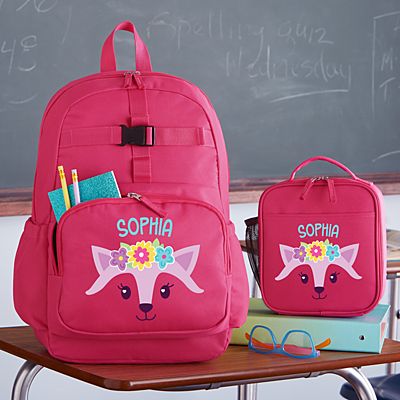 Personalised Kids Backpack Any Name Unicorn Girl Childrens Back To School Bag 3 