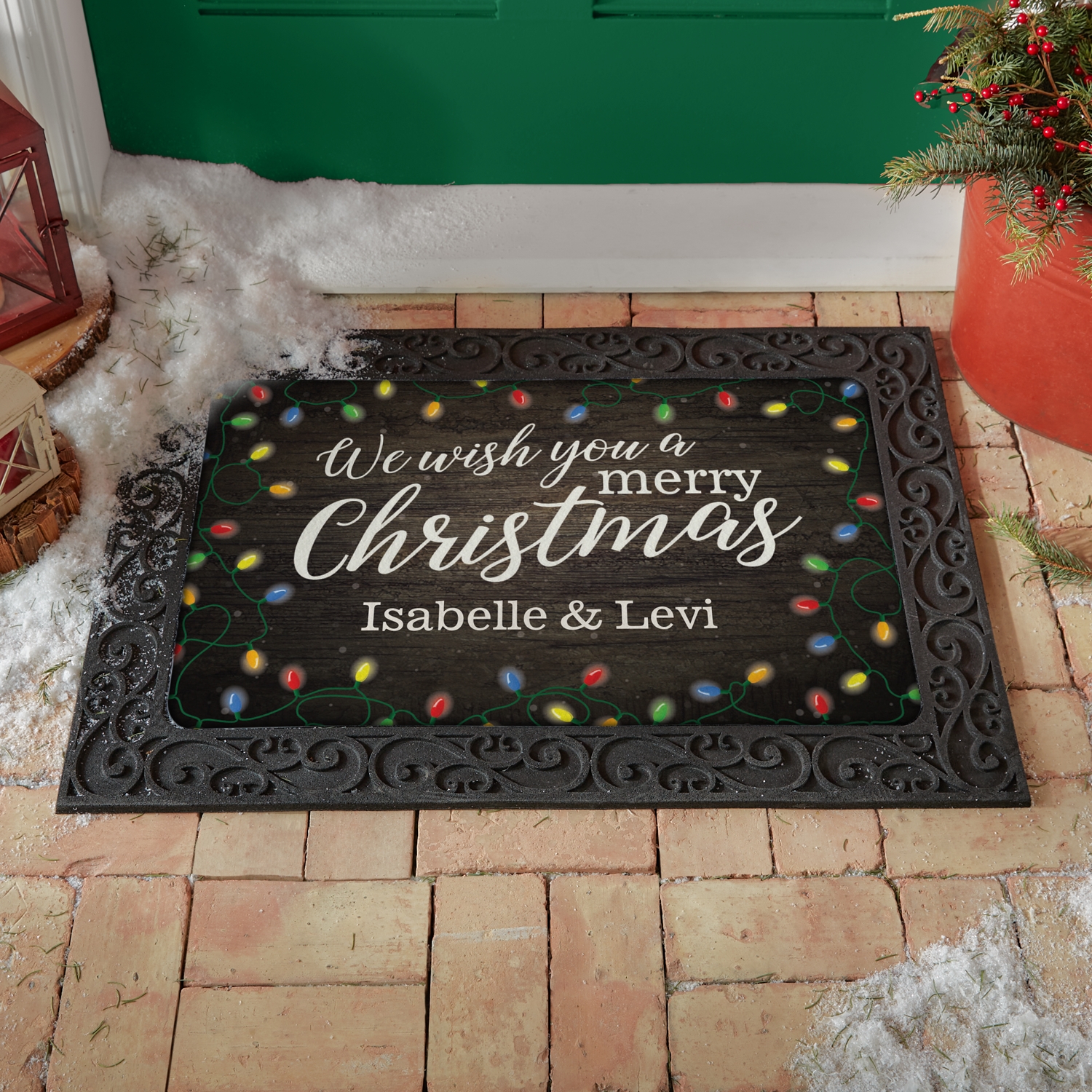 We Wish You a Merry Christmas Doormat