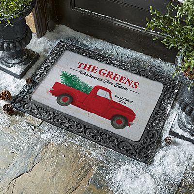 Christmas Tree Farm Doormat