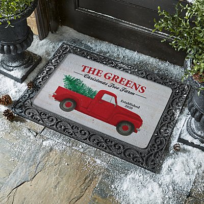 Christmas Tree Farm Doormat