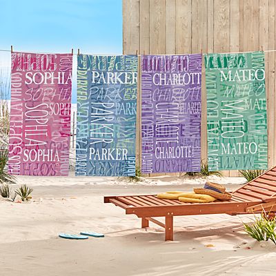 Signature Style Beach Towel
