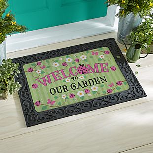 Lady Bug Garden Doormat