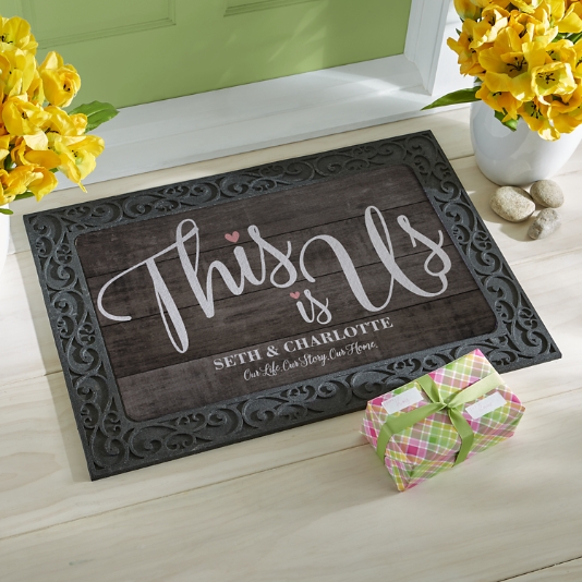 This is Us Wedding Doormat Personal Creations