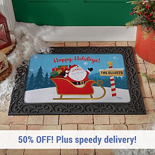 Jolly Santa Doormat