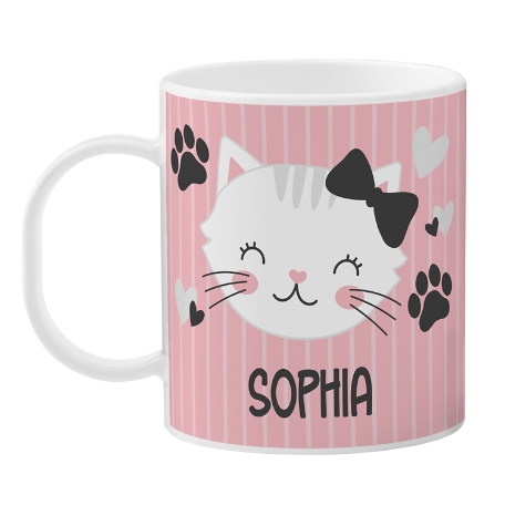Fun Graphic Personalized Tableware - Cat Cup