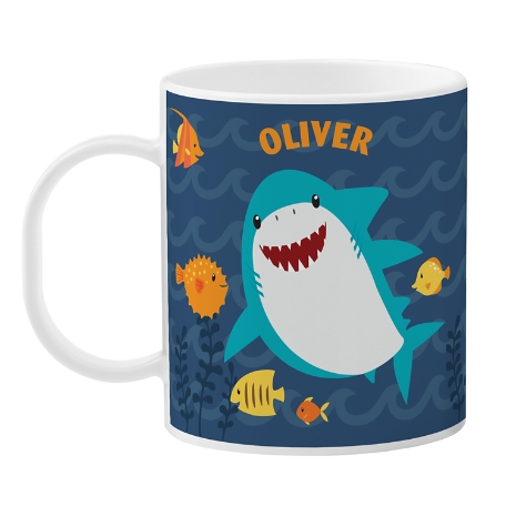 Fun Graphic Personalized Tableware - Shark Cup