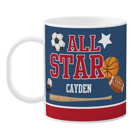 Fun Graphic Personalized Tableware - Sports Cup