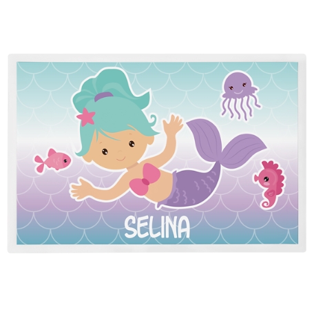 Fun Graphic Personalized Tableware - Mermaid Placemat
